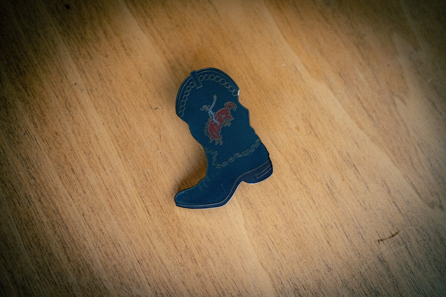 Cowboy Boot Enamel Pin - Twelve05 Studios Shop