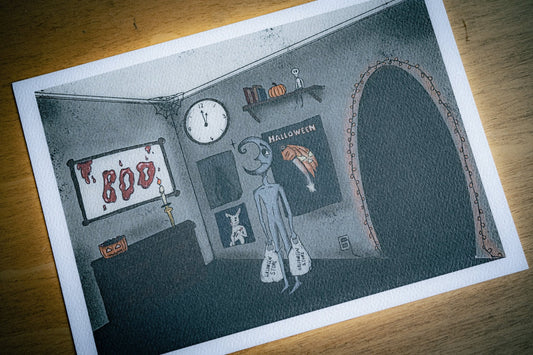 Halloween Decor Print - Twelve05 Studios Shop