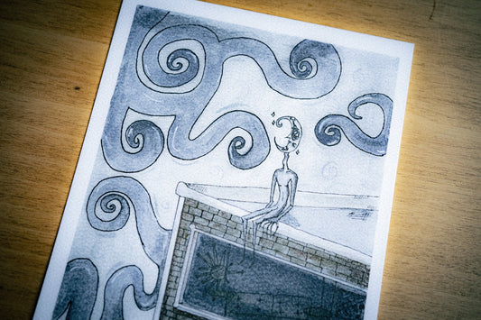 Rooftop Sunrise Print - Twelve05 Studios Shop