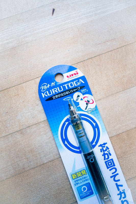 Uni Kurutoga Rotating Mechanical Pencil - 0.38mm