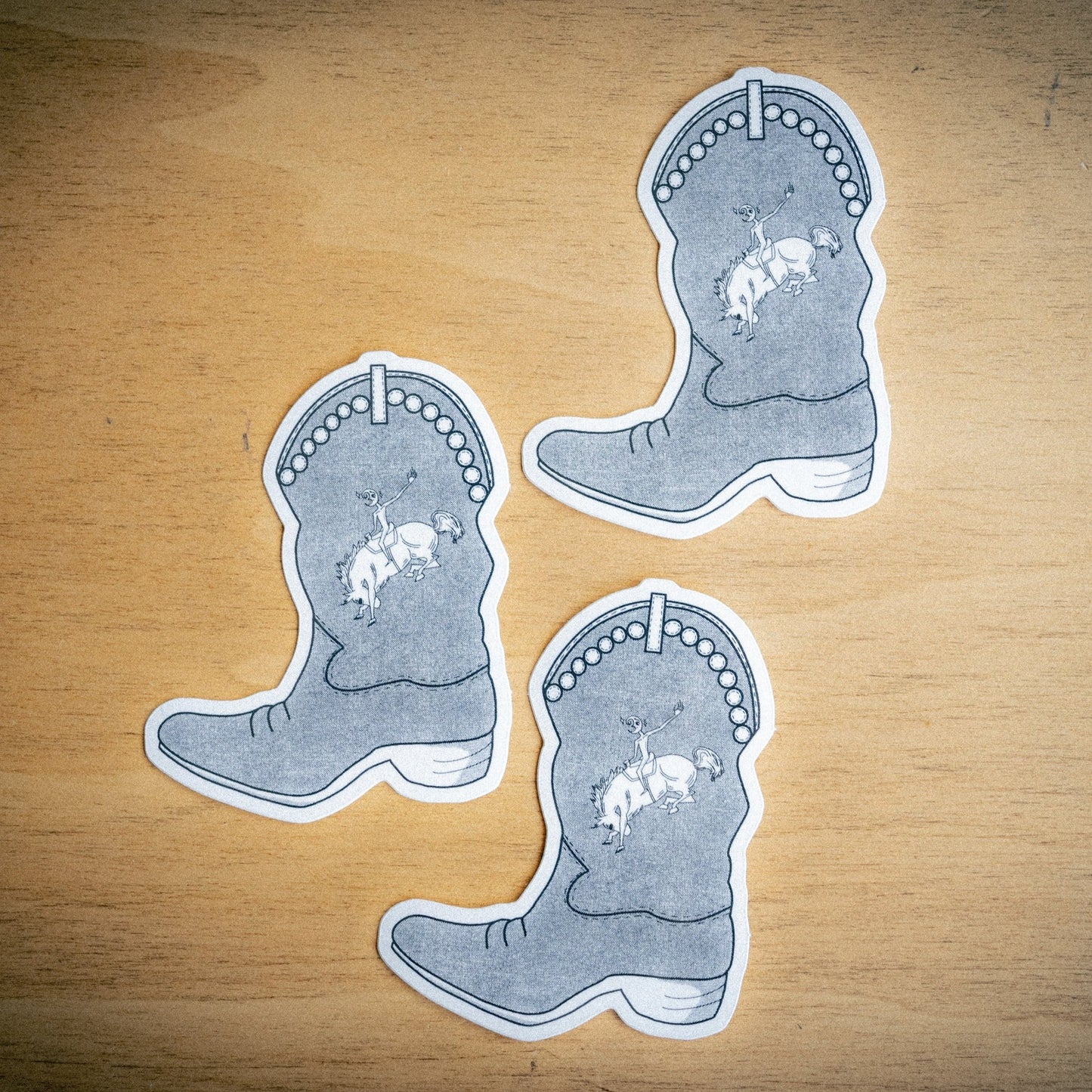 Cowboy Boot Sticker - Twelve05 Studios Shop