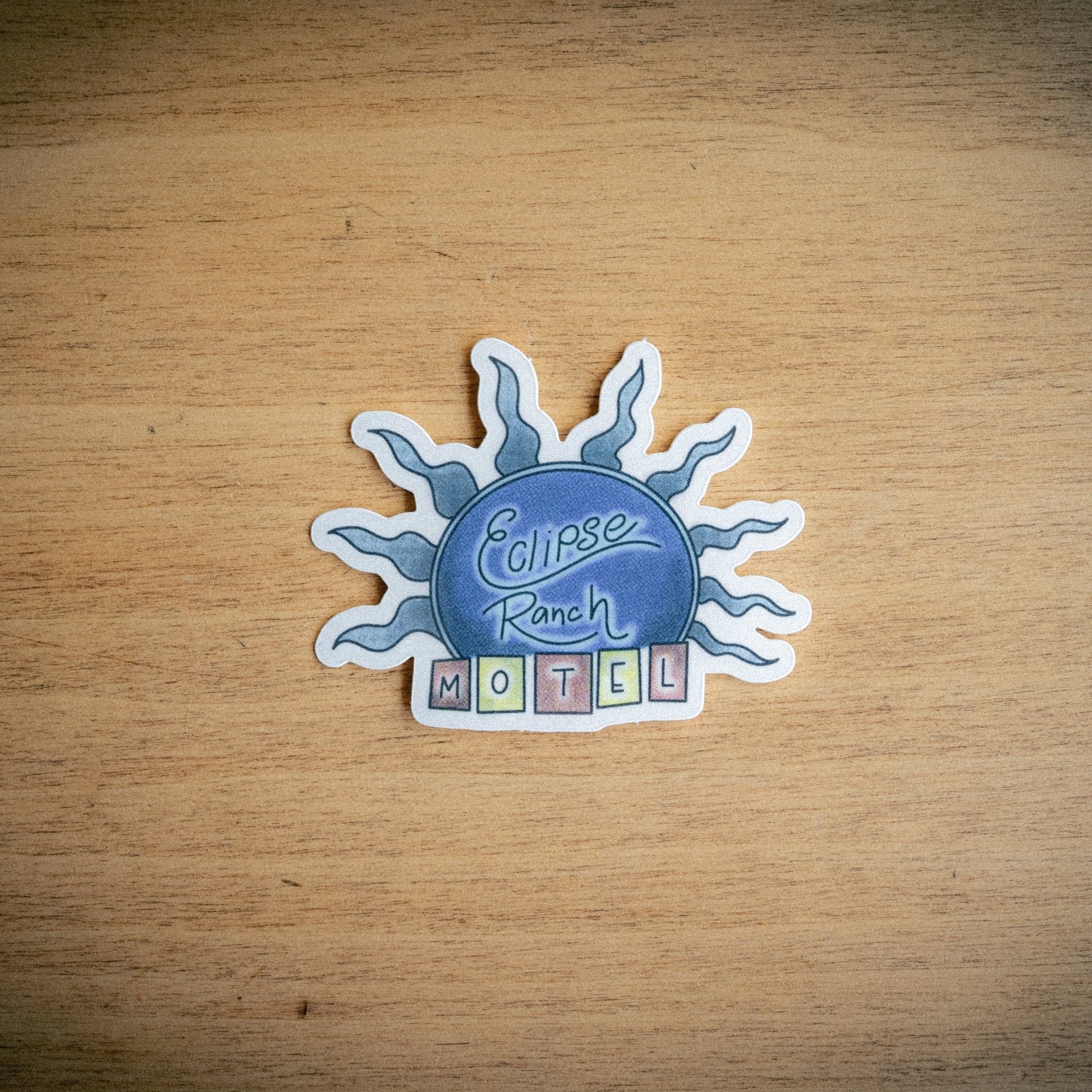 Eclipse Ranch Motel Logo Sticker - Twelve05 Studios Shop