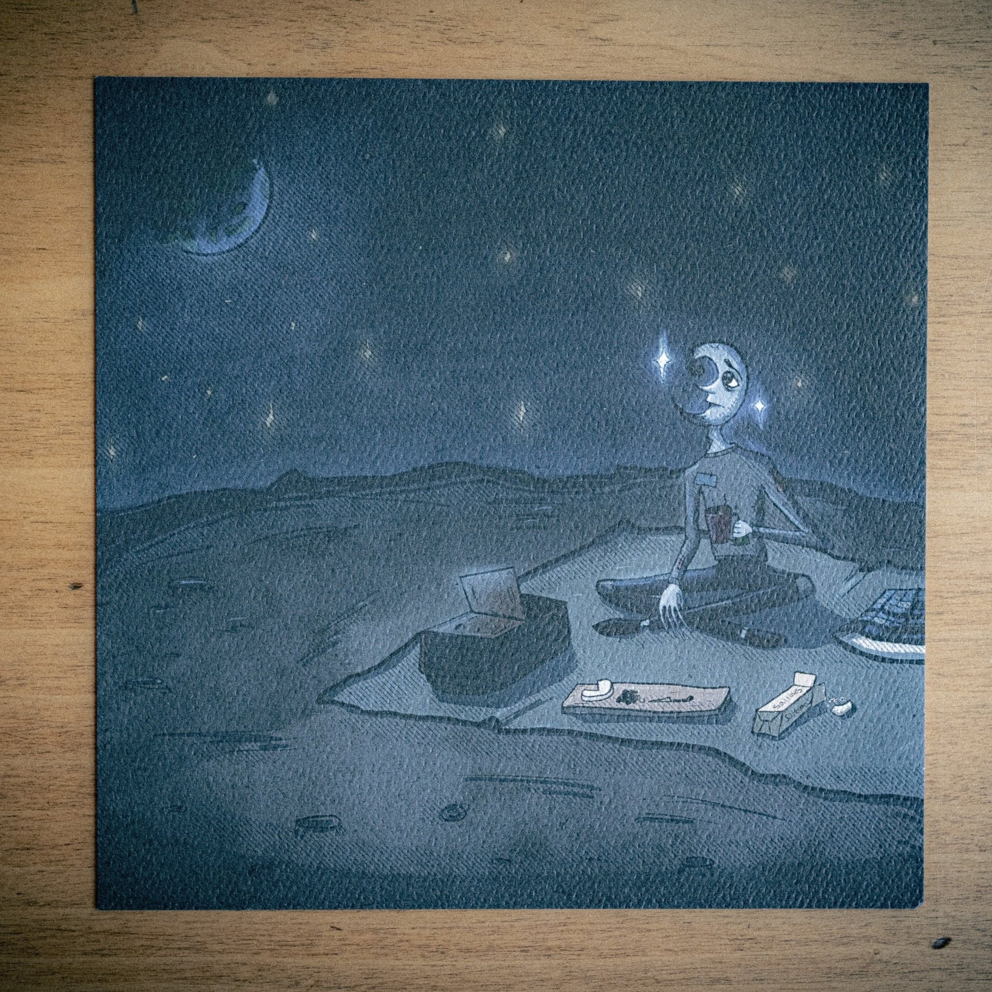 Picnic on the Moon Print - Twelve05 Studios Shop