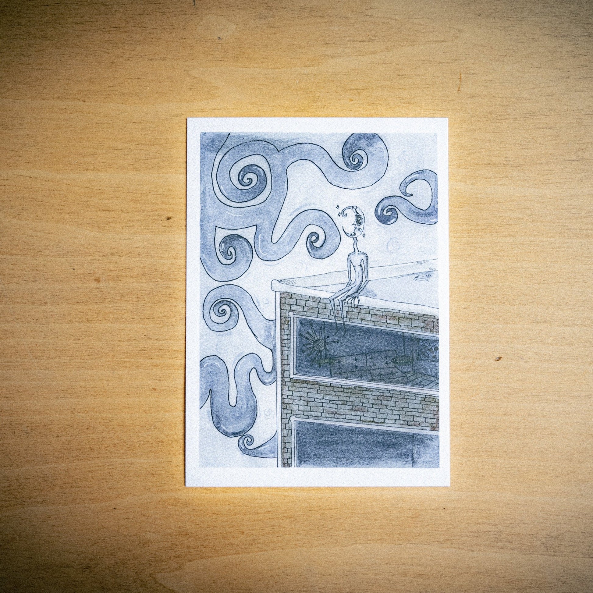 Rooftop Sunrise Print - Twelve05 Studios Shop